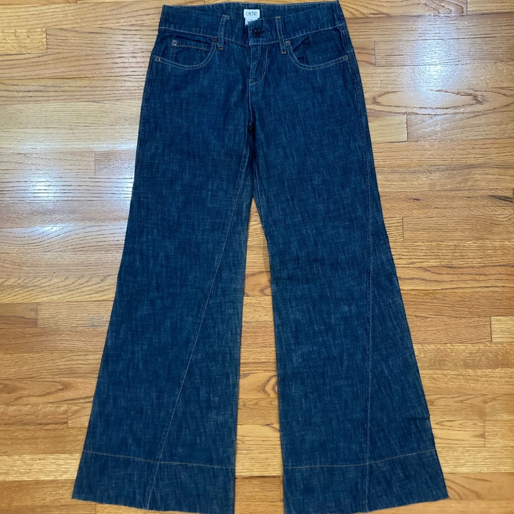 CACHE Wide Leg Denim Jeans